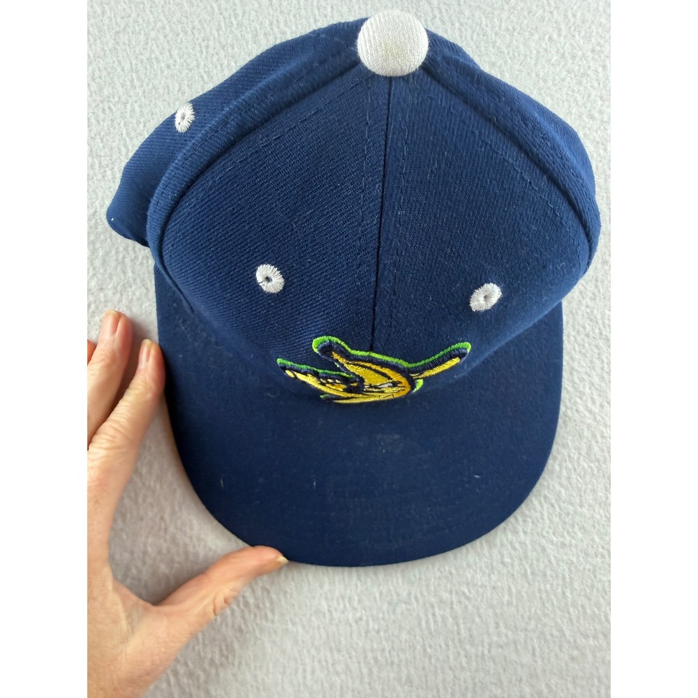Banana Baseball Cap Zephyr Kids Navy Blue Hat Size S Fitted Stretch